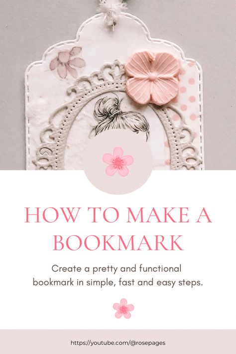 An easy tutorial on how to make a bookmark out of paper. An easy DIY how to make a bookmark video. #howtomakeabookmark #howtomakeabookmarkoutofpaper #howtomakeabookmarkeasy #howtomakeabookmarkdiy Bookmarks To Sell, Make A Bookmark, Make Bookmarks, Cool Bookmarks, Organizational Hacks, Cute Bookmark, Best Hacks, Journal Idea, Productive Things To Do