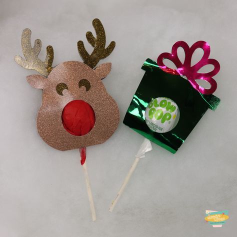 Christmas Sucker Holder, Reindeer Lollipop Holder Template, Reindeer Lollipop Holder, Lollipop Holder Template, Reindeer Lollipop, Lollipop Craft, Limoncello Recipe, Red Lollipop, Lollipop Holder