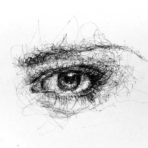 Dark Scribble Art, Scribble Drawings, Scribble Drawing, Scribble Art, Pen Art Drawings, Writing Art, Pencil Art Drawings, Creative Drawing, Pen Art