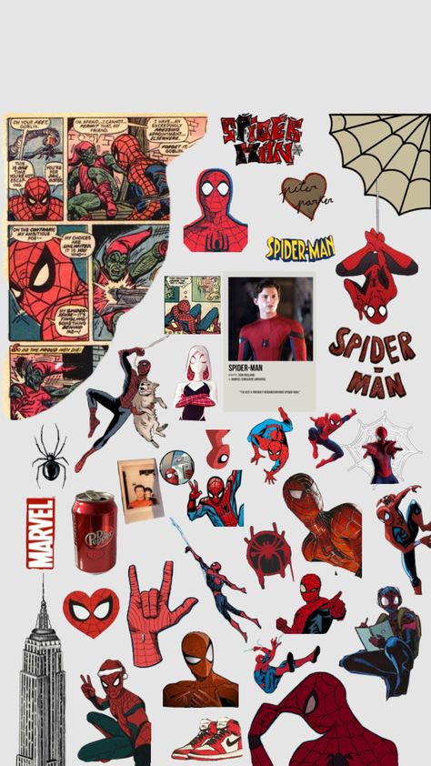 #omeuprimeiroshuffle #myfirstshuffle Spiderman Cutout Printable, Spider Man Stickers Aesthetic, Spiderman Stickers Aesthetic, Spider Man Stickers, Spiderman Stickers, Funny Stick Figures, Creative Origami, Spiderman Theme, Whatsapp Wallpaper Cute