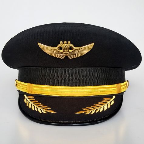 Big Hat Captain Uniform Hat Pilot Hat Civil Aviation Big Cap Fascinator Hats Fascinators for Women Pilot Uniform Woman, Helena Costume, Pilot Uniform Men, Captain Uniform, Pilot Hat, Pilot Uniform, Stewardess Uniform, Flat Top Hat, Big Hat