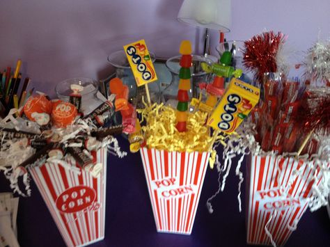 Trivia Night Centerpieces, Night Centerpieces, Candy Centerpieces, Trivia Night, Themed Party, Engagement Party, Trivia, Party Themes, Candy