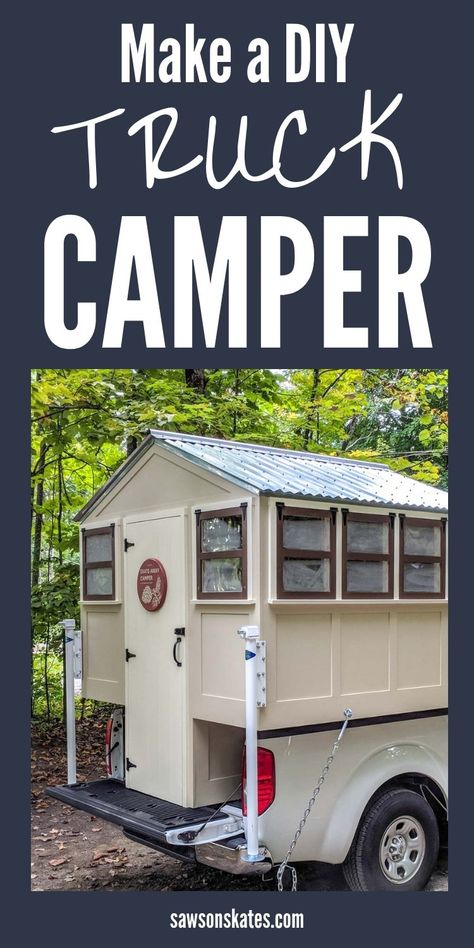 Diy Truck Camper, Truck House, Small Pickups, Homemade Camper, Diy Camper Trailer, Truck Bed Camping, Pickup Camper, Camper Build, Truck Bed Camper