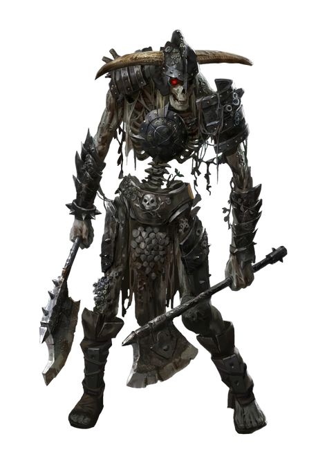 Undead Warrior, Skeleton Artwork, Skeleton Warrior, Zombie Monster, Fell Asleep, 다크 판타지, Monster Concept Art, Dungeons And Dragons Characters, Fantasy Monster