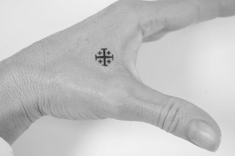 Catholic Tattoos, Crusader Cross, Ancient Tattoo, Cross Tattoo Designs, Orthodox Cross, Large Tattoos, Sister Tattoos, Cross Tattoo, Skull Tattoos