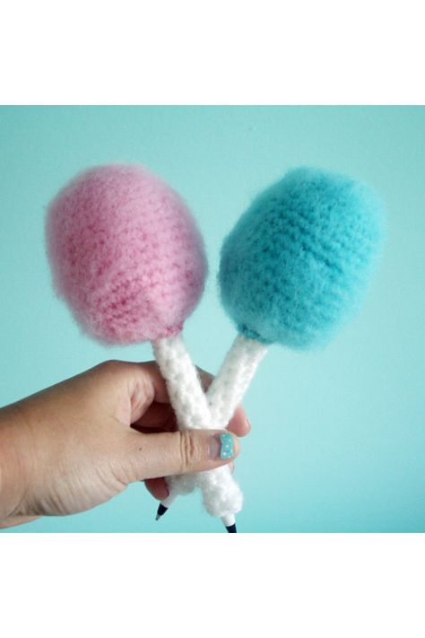 Cotton Candy Crochet pins! Mushroom Gills, School Crochet, Twinkie Chan, Food Plushies, Christmas Bazaar, Crochet Fun, Food Patterns, Crochet Design Pattern, Crochet Food