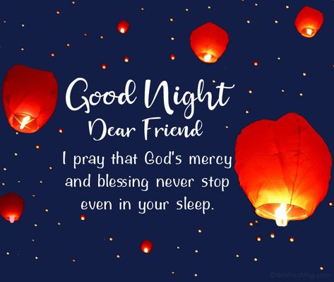 Good Night Dear Friend, Have A Blessed Night, Prayer Message, Good Night Prayer Quotes, Good Night Dear, Blessed Night, Messages For Friends, Good Night Prayer, Messages For Her