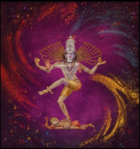 Lord Shiva as Nataraj in creative art painting Nadarajah God Art, Nadarajah God Wallpaper, Nadarajah God, Natraj Lord Shiva, Hari Hara, Shiva Yoga, Rudra Shiva, Kali Hindu, Dancing Shiva