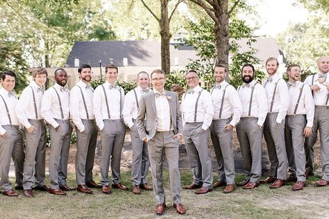 Grey Groomsmen Suspenders, Light Gray Groomsmen Suits Suspenders, Gray Groomsmen Attire Suspenders, Gray Suspenders Groomsmen, Groomsmen Attire Suspenders, Groomsmen Attire Grey, Casual Groomsmen Attire, Groomsman Suits, Grey Wedding Suit