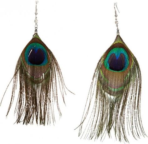 Pauwenveren oorbellen Peacock Feather Jewelry, Mrs Peacock, Feather Collection, Earrings Handmade Boho, Pat Pat, Peacock Feather Earrings, Peacock Jewelry, Ear Drop, Peacock Earrings