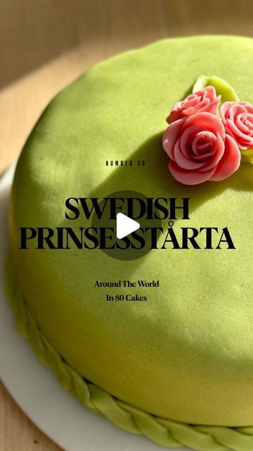 Rubes on Instagram: "🌎🍰 Around The World In 80 Cakes - Swedish Prinsesstårta aka Princess Cake 🍰🌎⁣⁣⁣ ⁣⁣⁣ Let’s hit you with the disclaimer before we get into the nitty gritty - this cake took me 3 attempts to get it just right. I went through dry sponges, loose custard that never set and a mish mash of both those issues on the final try before scrapping the recipes I was following online and deciding to make it my way...which worked justttt perfectly (@visitsweden, if you want an inauthentic recipe which works for your website, hit me up 👀😝😘 JOKINGGG).⁣⁣⁣ ⁣⁣⁣ I’ve come to learn that yes, whilst using authentic recipes is what I would love to do everytime, sometimes it’s not your day or sometimes it just doesn’t work out. ⁣⁣⁣ ⁣⁣⁣ BUT what did finally work out was nothing short of bea Princess Cake Swedish, Princess Cake Recipe, Swedish Princess Cake, Mish Mash, Nitty Gritty, Princess Cake, Authentic Recipes, Custard, Work Out