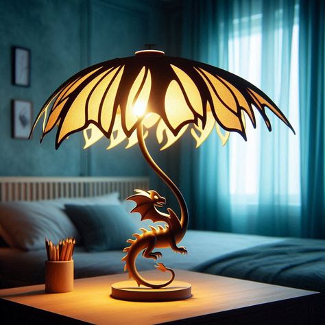 Japan Dragon Art, Lamps Interior Design, Neon Decorations, Japan Dragon, Room Lamps, Neon Decor, Dragon Art, Lamps, Neon