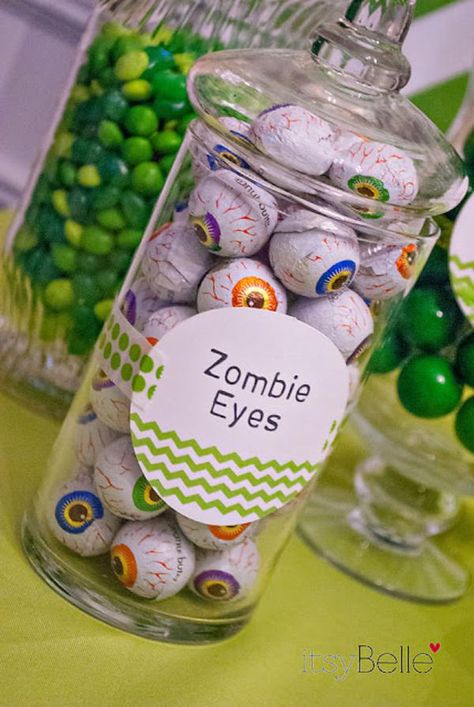 Plants Versus Zombies 6th Birthday Party Plants Versus Zombies, Goosebumps Party, Zombie Halloween Party, Plants Vs Zombies Birthday Party, Zombie Birthday Parties, 6th Birthday Party, Boy Video, Zombie Birthday, Plantas Vs Zombies