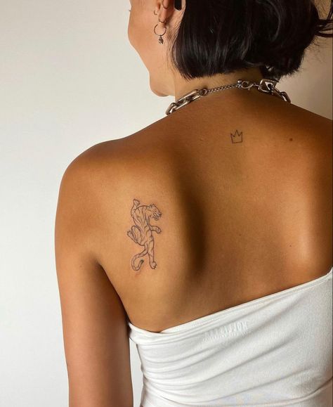 Small Girly Tattoos, Leopard Tattoos, Petite Tattoos, Red Ink Tattoos, Cute Small Tattoos, Tattoo Project, Each Zodiac Sign, Girly Tattoos, Subtle Tattoos