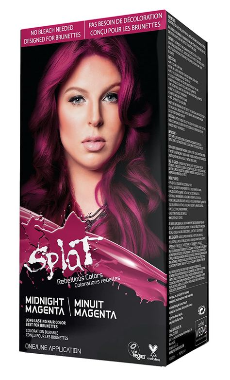 Splat Midnight Magenta, Nails, Makeup, Movie Posters, Hair, Make Up, Film Posters