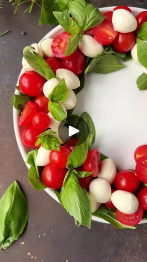 1.2K views | Caprese Wreath 🎄, The Perfect Holiday Appetizer #capresesalad #holidayappetizers #capresewreath #christmasideas | Cooking LSL - Simple And Inspiring Easy To Make Healthy Recipes | The Jingle Bells · Rockin' Around the Christmas Tree Caprese Wreath, Holiday Appetizer, Christmas Pots, Pot Luck, Holiday Appetizers, 10k Views, Christmas Appetizers, Caprese Salad, Jingle Bells