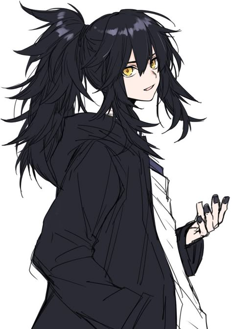 An Anime, Anime Character, Black Hair, Books Wattpad, Wattpad, Yellow, Books, Anime, Hair