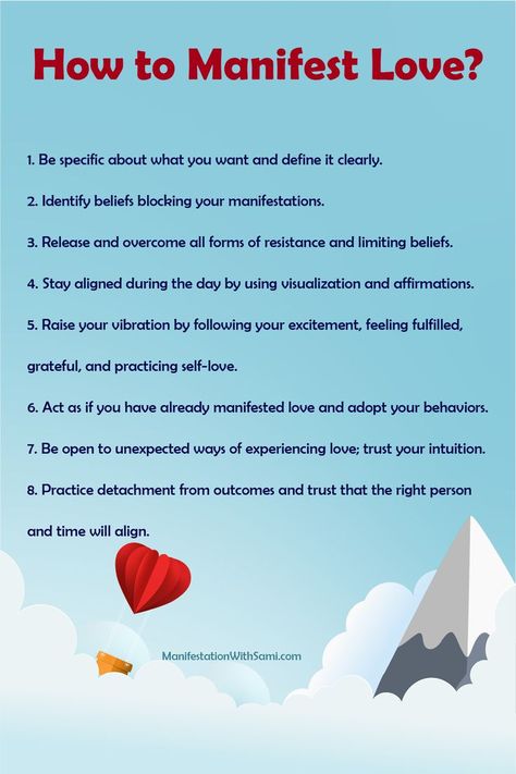 Master the Technique of Love Manifestation: Explore 8 Practical Steps to Attract and Cultivate Love with a Specific Person - whether it's an ex, your soul mate, or within the sacred union of marriage. Delve deeper into the details by visiting my blog.

#HowToManifestLoveRelationships #HowToManifestLoveIntoYourLife #HowToManifestLoveLawOfAttraction #HowToManifestLoveMarriage #HowToManifestLoveWithASpecificPerson Sacred Union, Manifesting Love, Love Manifestation, Specific Person, Manifest Love, Love Marriage, Soul Mate, How To Manifest, Work For You