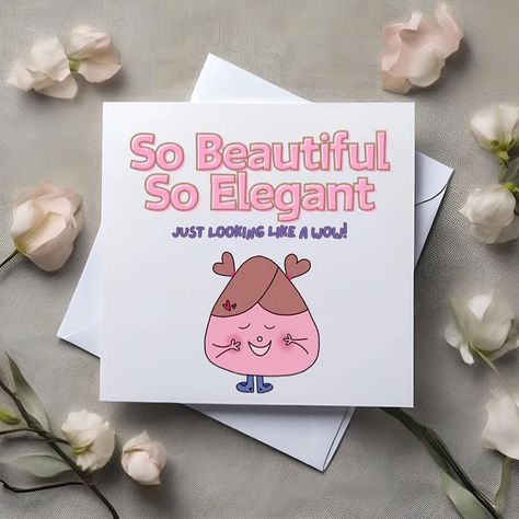 So Beautiful 🫶🏽🫶🏽 So Elegant 🥰🥰🥰 Just looking like a WoW! 💕💕💕 #lookinglikeawow #sobeautiful #soelegant #bestiecards #besties👭 #besties💕 #bestiesgoals Gold Card, The Button, Message Card, So Beautiful, Card Sizes, Envelope, Gold, Design