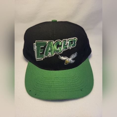 Vintage Philadelphia  Eagles hat. American needle, snap back. Vintage Philadelphia Eagles, Eagles Hat, Tv Ideas, Vintage Philadelphia, Nfl Philadelphia Eagles, Sweat Band, Snap Back, Philadelphia Eagles, Snap Backs