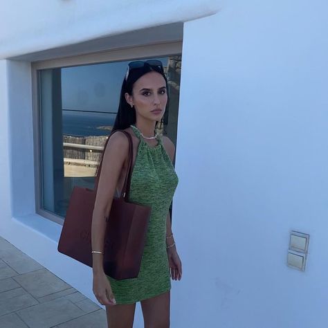 Lucy Watson, Vision Board Wallpaper, Hen Do, Instagram Pics, Mykonos, Hen, My Favourite, The Whole, Slip Dress