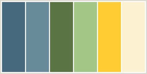 Sage green, olive green, yellow, grey blue color scheme -   upstairs bathroom Pantone Verde, Yellow Color Combinations, Yellow Palette, Yellow Colour Scheme, Color Palette Yellow, Green Color Schemes, Green Palette, Blue Palette, Grey Color Palette