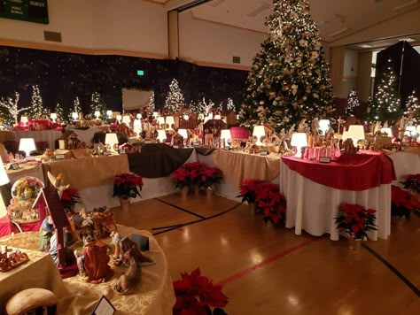 Bellevue Festival of the Nativity Nativity Festival Ideas, Festival Of Nativities, Festival Of Tables Themes Church, Ward Christmas Party Decorations, Lds Ward Christmas Party Ideas, Ward Christmas Party Ideas Lds, Living Nativity, Ward Activities, Christmas Creche