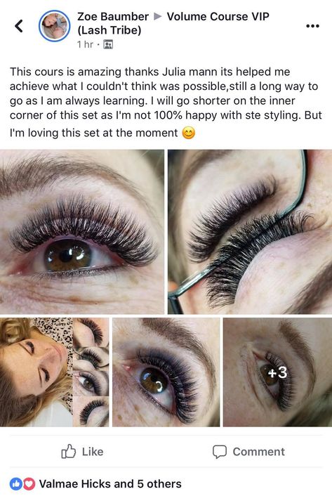 Feedback on the Lash Tribe Russian Volume Eyelash Extensions Course Russian Volume Eyelash Extensions, Eyelash Extensions Care, Eyelash Extension Course, Full Eyelashes, Russian Volume Lashes, Volume Eyelash Extensions, Your Own Pace, At Your Own Pace, Natural Eyelashes