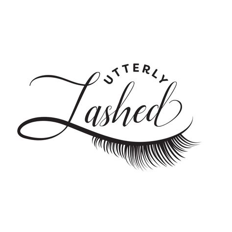 Lashes Logo Graphics, Eyelash Extensions Logo, Lash Logo Ideas, Lash Extensions Logo, Eyelashes Logo, Logo Lashes, Eyelash Extensions Salons, Makeup Logo Design, Lash Logo