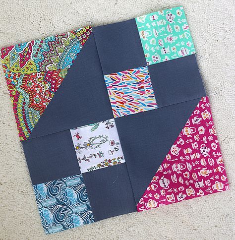 Jewel Box Quilt, Jacobs Ladder, Simple Quilt, Modern Quilt Blocks, Scrappy Quilt Patterns, Half Square Triangle Quilts, Quilt Square Patterns, Scrap Quilt Patterns, Box Baby