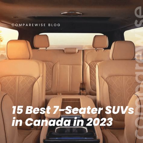 This post explores the best 7-seater SUVs in Canada, including their features. Check it out - comparewise.ca/car-finance/best-7-seater-suvs/ #7seatersuvs #SUVs #toyotahighlander #dodgedurango #volkswagenatlas #acuramdx #blogpost #comparewise Seven Seater Suv, 7 Seater Suv, Best Suv, Mazda Cx 9, Chevrolet Traverse, Acura Mdx, Hybrid Car, Honda Pilot, Nissan Pathfinder