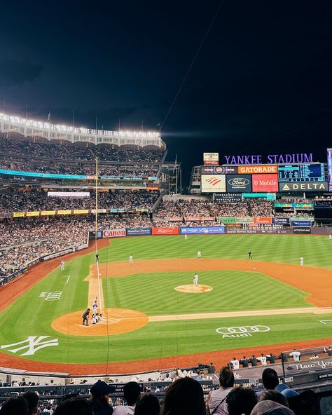 Yankees Yankee Stadium Baseball New York City Baseball Vision Board, Yankee Game Aesthetic, Yankee Stadium Aesthetic, New York Yankees Aesthetic, Yankee Aesthetic, Vision Journal, Baseball Yankees, New York Yankees Stadium, Yankees Game