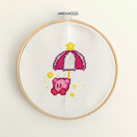 I had fun making this Kirby 🥰 #kirbyfanart #kirbymemes #pixelstitch #crossstitch #crossstitcher #gameartwork #embroidery Kirby Memes, Game Artwork, Kirby, Crochet Projects, Cross Stitch, Fan Art, Embroidery, Crochet, Quick Saves