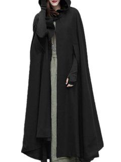 Mantel Cape, Women Cape, Women Trench Coat, Winter Cloak, Poncho Coat Cape, Batwing Cardigan, Winter Poncho, Black Cloak, Cape Fashion