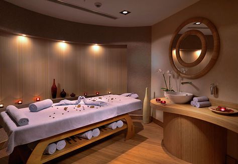 Deco Spa, Massage Room Design, Spa Massage Room, Massage Room Decor, Massage Therapy Rooms, Home Spa Room, Reiki Room, Spa Room Decor, Spa Interior Design