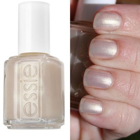 On my nails: Essie Show Me the Ring Essie Chrome Nail Polish, Nails Essie, Chrome Nail Polish, Essie Nail Colors, Plastic Doll, Essie Nail Polish, Bride Nails, Essie Nail, My Nails