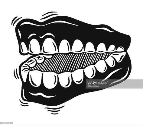 Chattering Teeth, Teeth Illustration, Linocut, Superhero Logos, Sleep Eye Mask, Google Search, Logos