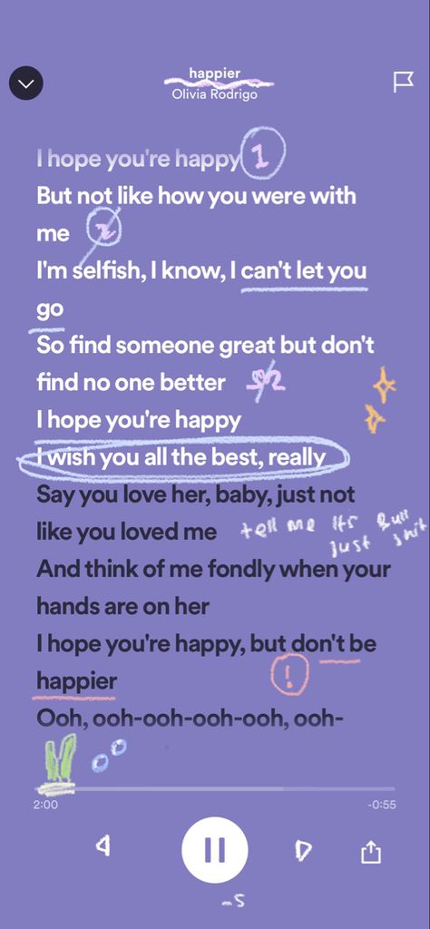 Happier Song Lyrics, Happier Song, Happy Song Lyrics, Happier Lyrics, Im Selfish, Happy Song, Lyrics Art, Book Art Diy, Songs Lyrics