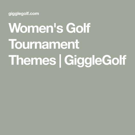 Themed Golf Tournaments, Golf Outing Theme Ideas, Ladies Member Guest Golf Themes, Golf Tournament Theme Ideas, Women's Golf Tournament Themes, Ladies Golf Theme Ideas, Halloween Theme Golf Tournament, Golf League Ideas, Member Guest Golf Tournament Themes