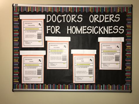 College Ra Activities, Bulletin Boards College, Resident Event Ideas, Ra Door Ideas, College Information Bulletin Board, Homesick Bulletin Board Ra, College Bulletin Board Ideas, Homesickness Bulletin Board Ra, Bulletin Board Ideas For College