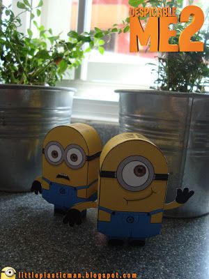 Dave & Stuart Diy Minions, Minion Toy, Despicable Me Party, Minion Mayhem, Minion Costumes, Crazy Toys, Construction Paper Crafts, Plastic Man, Despicable Me 2