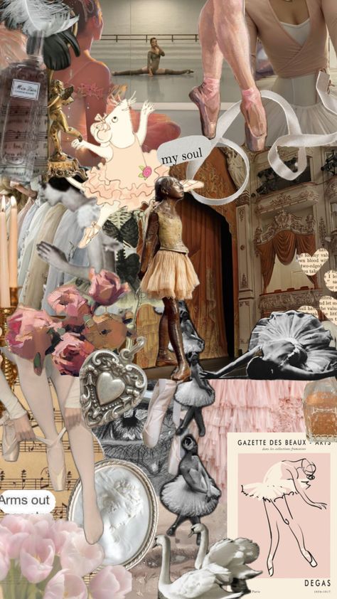 ballet dancer core aesthetic ballerina #ballet #ballerina #prima #dance #dancer #vintage #vibes #wallpaper #collage #vibe #sadaeshetic #coquette Dancer Core, Aesthetic Ballerina, Vibes Wallpaper, Wallpaper Collage, Ballet Dancer, Vintage Vibes, Dancer, Ballet, Collage