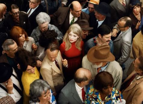 Alex Prager, 1950s Hollywood, Crowd Of People, Double Exposition, William Eggleston, 얼굴 그리기, Popular Photography, Paris Photo, Metroid