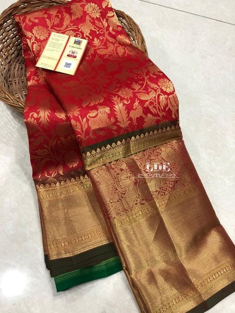 Bridel Sarees Indian, Pure Pattu Sarees Wedding, Latest Kanjivaram Silk Saree, Pelli Pattu Sarees, Latest Kanchi Pattu Sarees Wedding, Kanchi Pattu Saree Wedding, Kanjivaram Sarees Silk Bridal, Kanjivaram Sarees Silk With Prices, Pattu Sarees Latest Collection