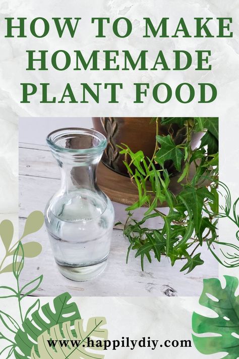 Learn how to make homemade plant food and watch as your garden grows. Have happy and healthy homemade plant food. Diy Plant Food Houseplant, Plant Food Diy, Homemade Plant Fertilizer, Indoor Plant Food, Homemade Plant Food, Natural Plant Fertilizer, Pruning Plants, Repotting Plants, Gardening Design Diy