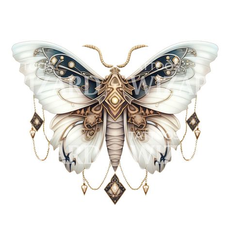 Neo Traditional Moth Tattoo Design Neo Traditional Moth Tattoo, Neo Traditional Moth, Neotraditional Moth, Traditional Moth, Traditional Moth Tattoo, Moth Tattoo Design, Nouveau Tattoo, Viking Symbol, Moth Butterfly