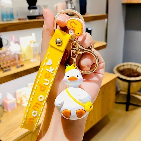 Faster shipping. Better service Duck Keychain, Summer Party Favors, Cartoon Bag, Cat Keychain, Striped Bags, Bag Suitcase, Colorful Bags, Birthday Supplies, Cute Keychain