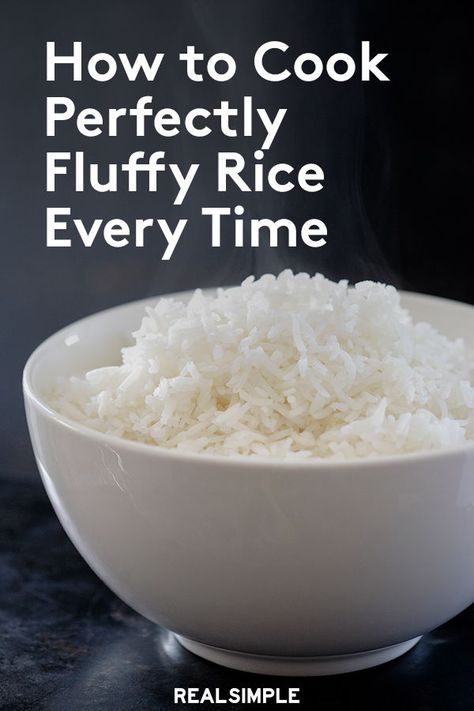 Garlic Butter Rice, Unprocessed Recipes, White Rice Recipes, Rice On The Stove, Fluffy Rice, Cajun Dishes, Rice Side, Perfect Rice, Rice Side Dishes