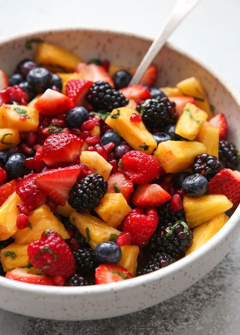 The Best Fruit Salad, Ambrosia Fruit Salad, Berry Fruit Salad, Easy Fruit Salad Recipes, Tropical Fruit Salad, Best Fruit Salad, Dressing For Fruit Salad, Fruit Salad Easy, Summer Salads With Fruit