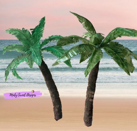 Spanish & Englis subtitles. #palm trees, #fondant crackeled effect, #gelatin palm trees #palm tree tutorial #wafer paper #fondant Palm Tree Tutorial, Palm Tree Cakes, Paper Palm Tree, Palm Tree Crafts, Paper Trees, How To Make Waffles, Tree Tutorial, Wafer Paper Flowers, Fondant Tutorial